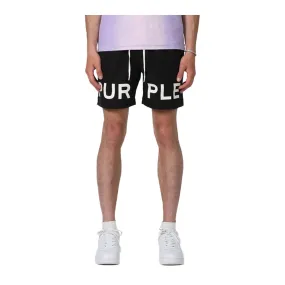 Purple Brand Mens All Round Shorts P504-ARBB223 Black Beauty