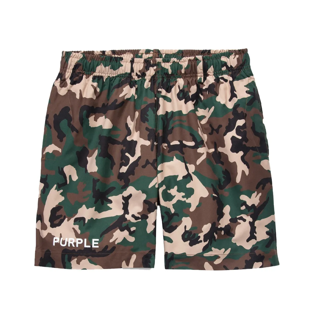 Purple Brand Mens All Round Water Print Shorts P504-PCCO323 Camo