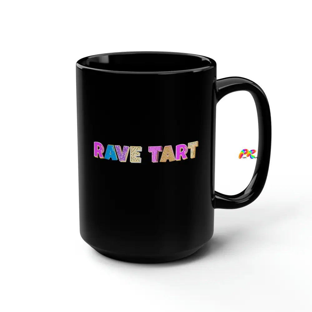 Rave Tart Black Mug, 15oz