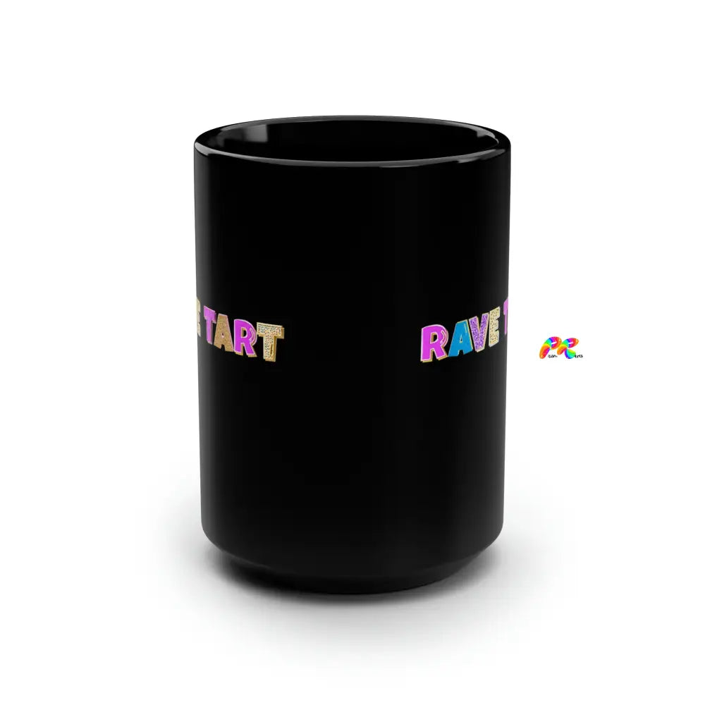 Rave Tart Black Mug, 15oz