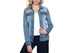 Rhinestone Denim Jacket