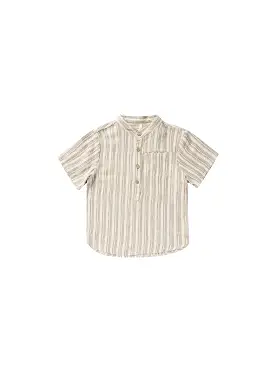 Rylee & Cru - Nautical Stripe Short Sleeve Mason Shirt