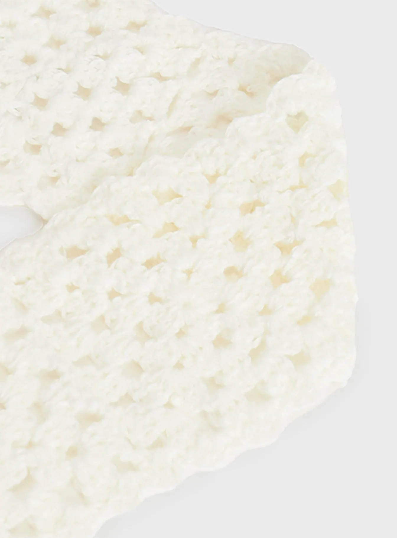 Sarea Crochet Headband White