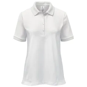 Stormtech Women's White Ferrera Short Sleeve Polo