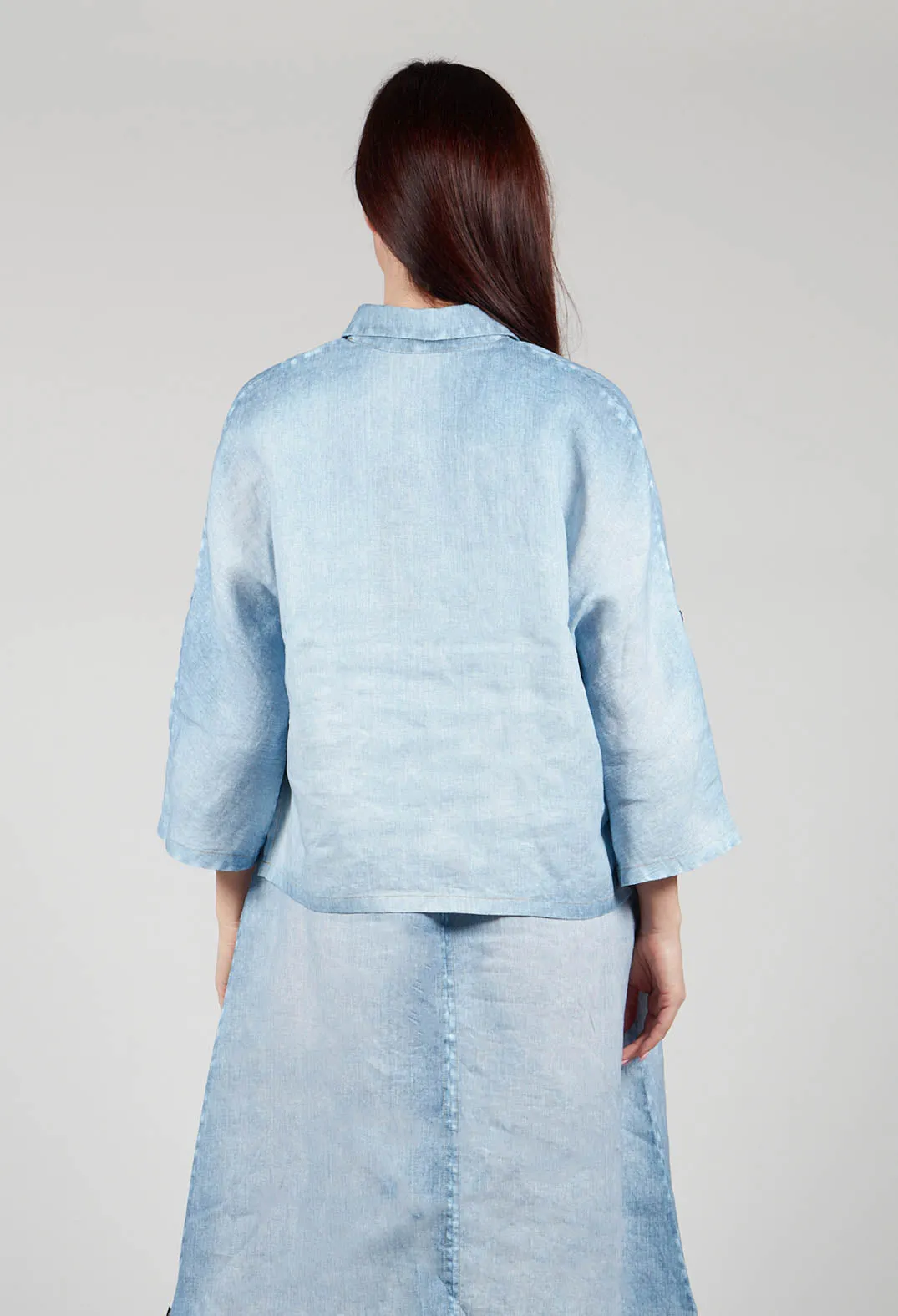 Tege Blouse in Denim