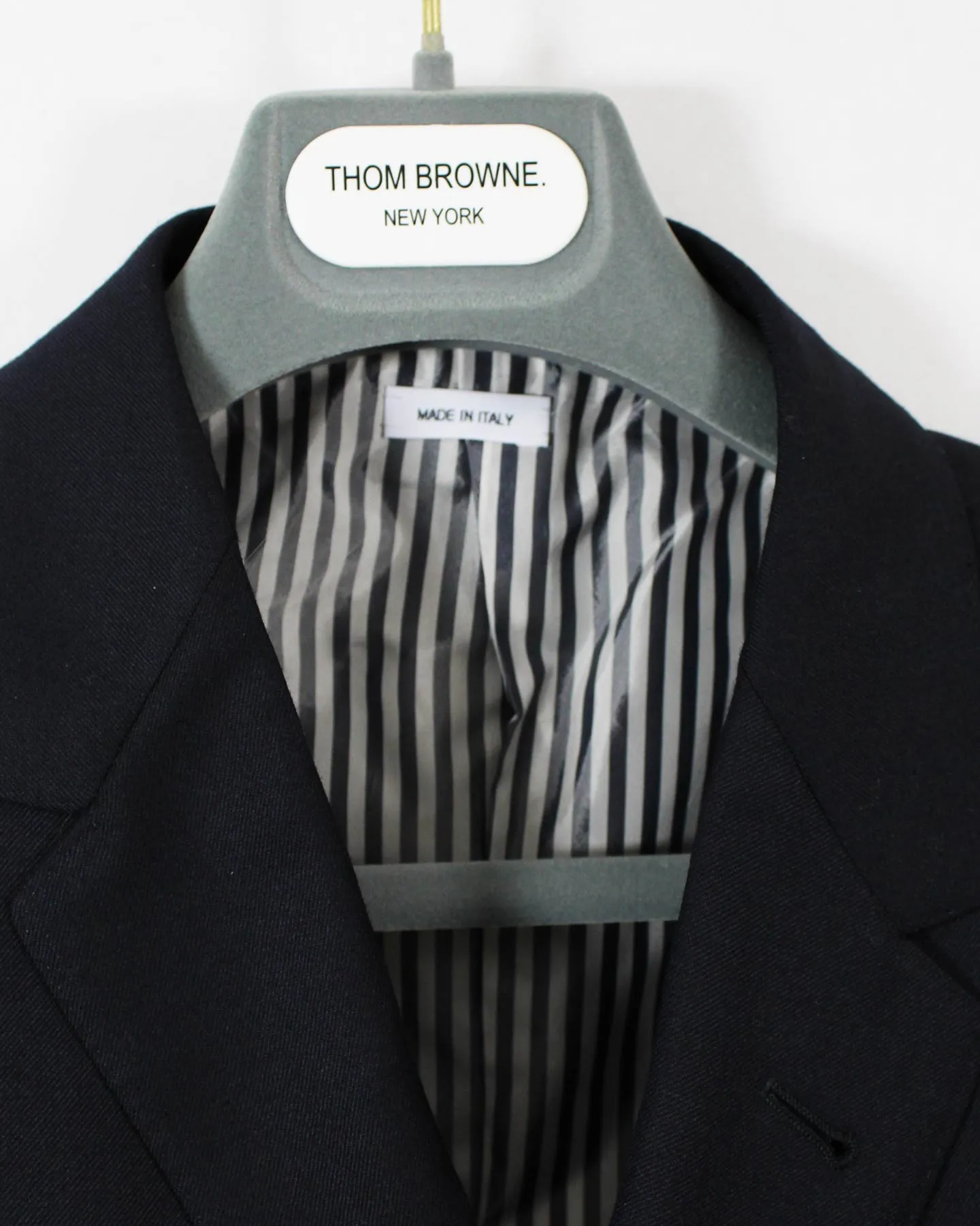 Thom Browne Wool Sport Coat Navy Slim Fit - EU 50 / US 40