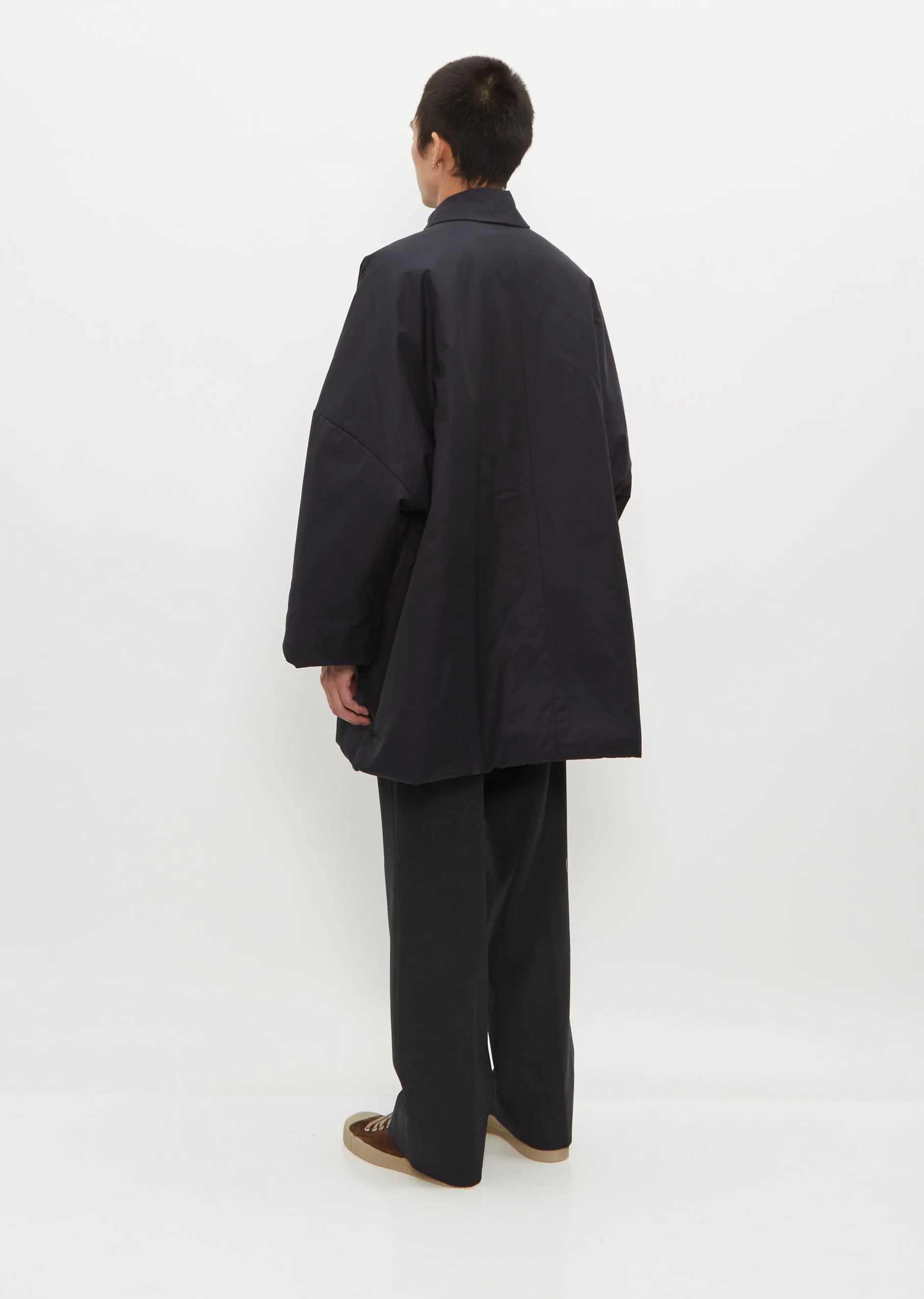 Triangle Technical Cotton Coat — Night