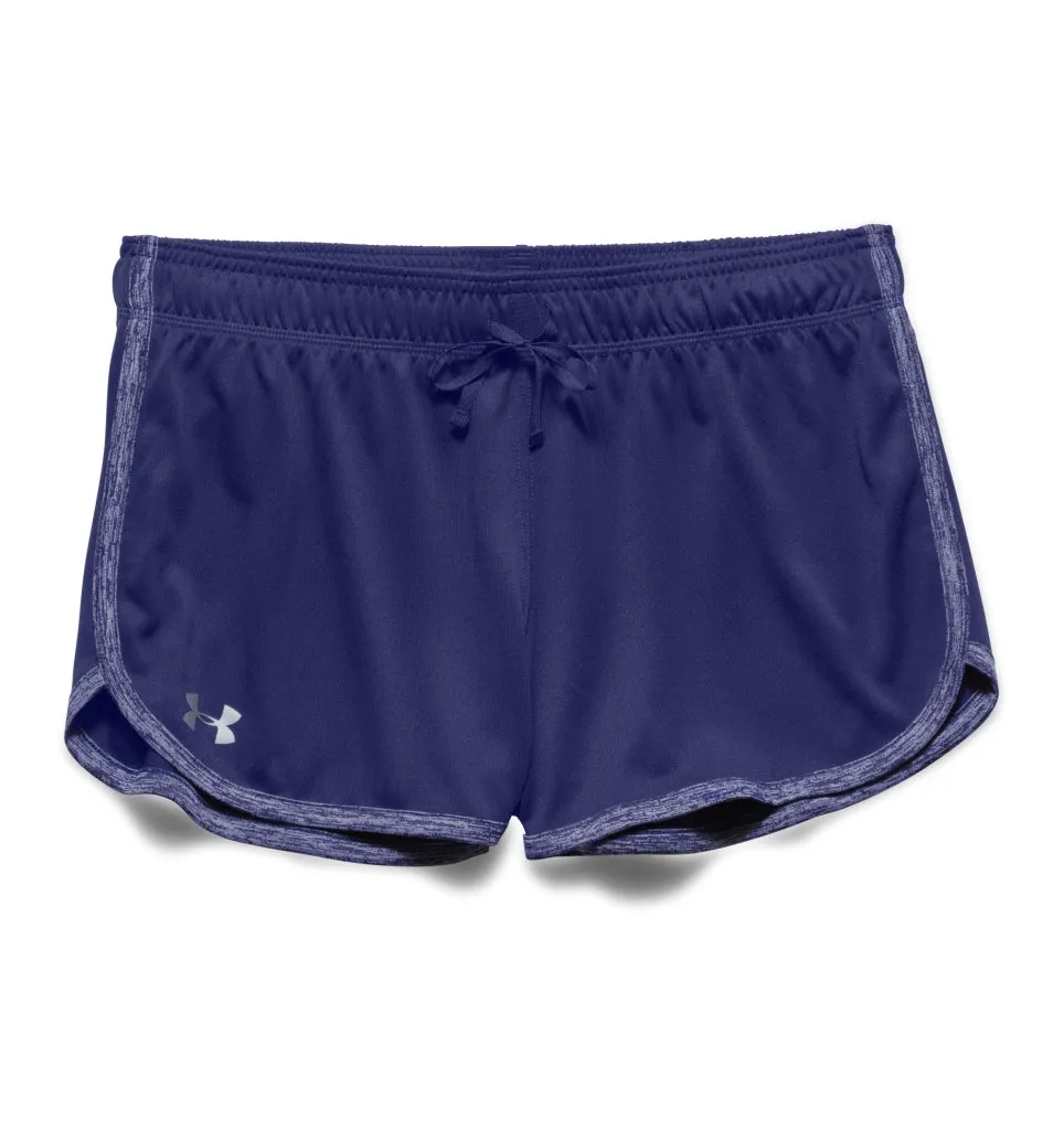 Under Armour Women's UA Tech Short Europa Purple (540) 1253891-540