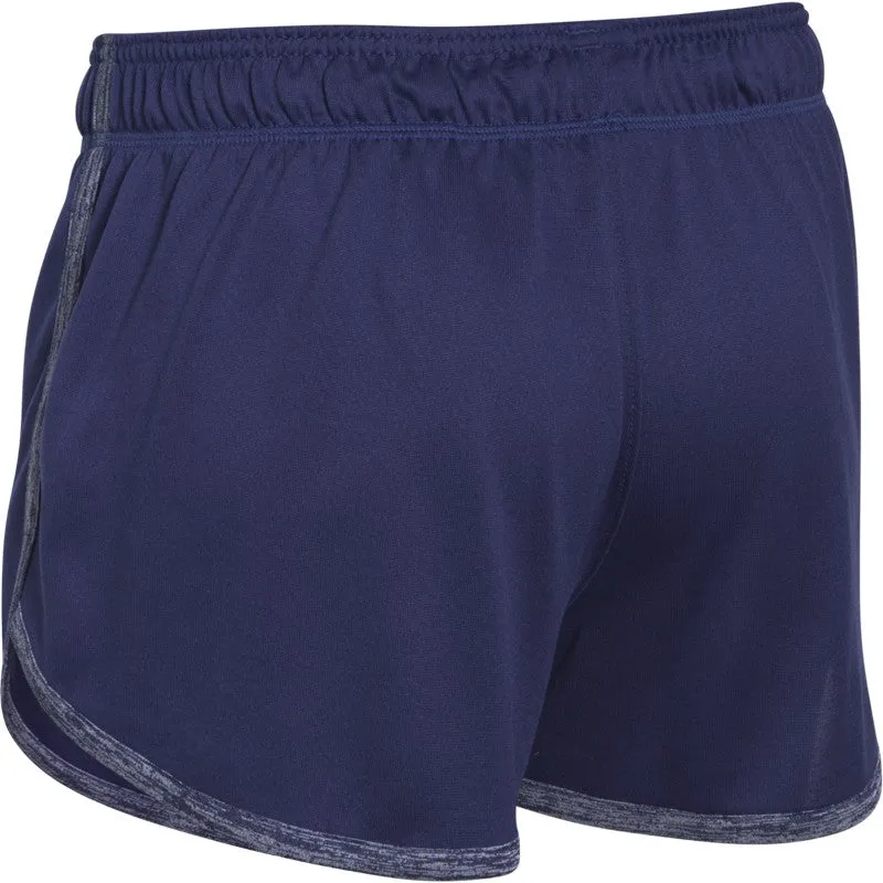 Under Armour Women's UA Tech Short Europa Purple (540) 1253891-540