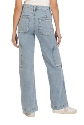 Women's KUT from the Kloth Jodi Fab Ab Loose Fit Wide Leg Jeans