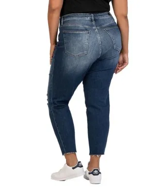 Women's KUT from the Kloth Plus Size Rachael Fab Ab Slim Fit Mom Jeans