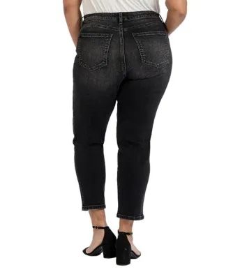 Women's KUT from the Kloth Plus Size Reese Fab Ab Slim Fit Straight Jeans