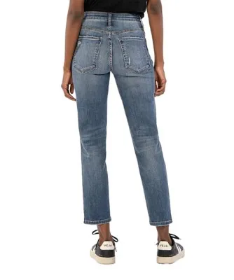 Women's KUT from the Kloth Rachael Fab Ab Ankle Relaxed Fit Mom Jeans