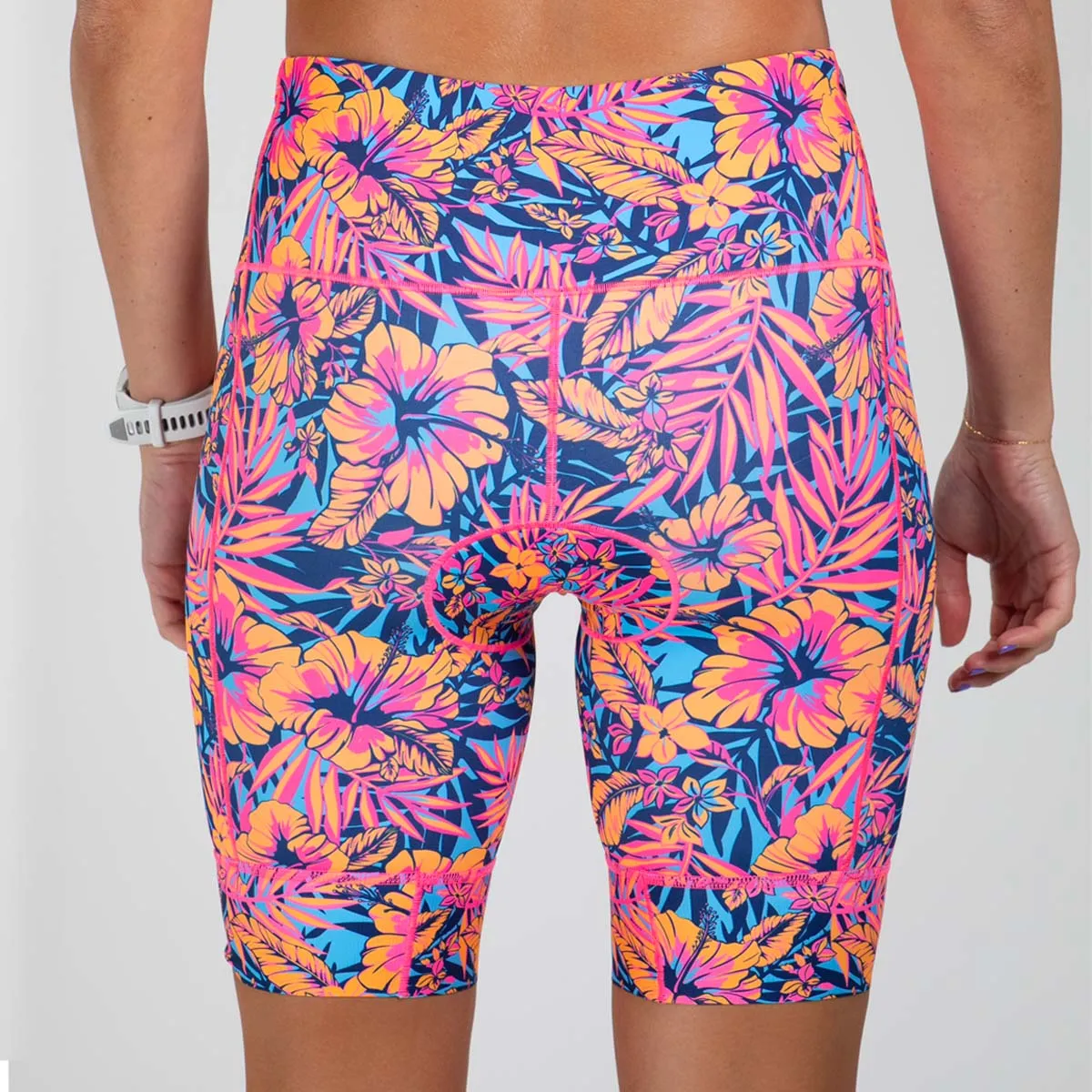 Women's Ltd Tri 8 Short - Club Aloha