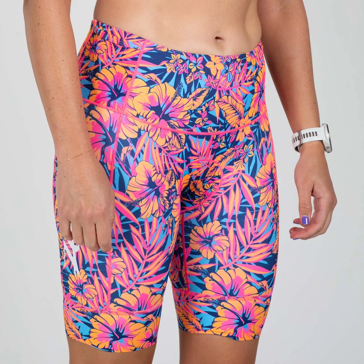 Women's Ltd Tri 8 Short - Club Aloha