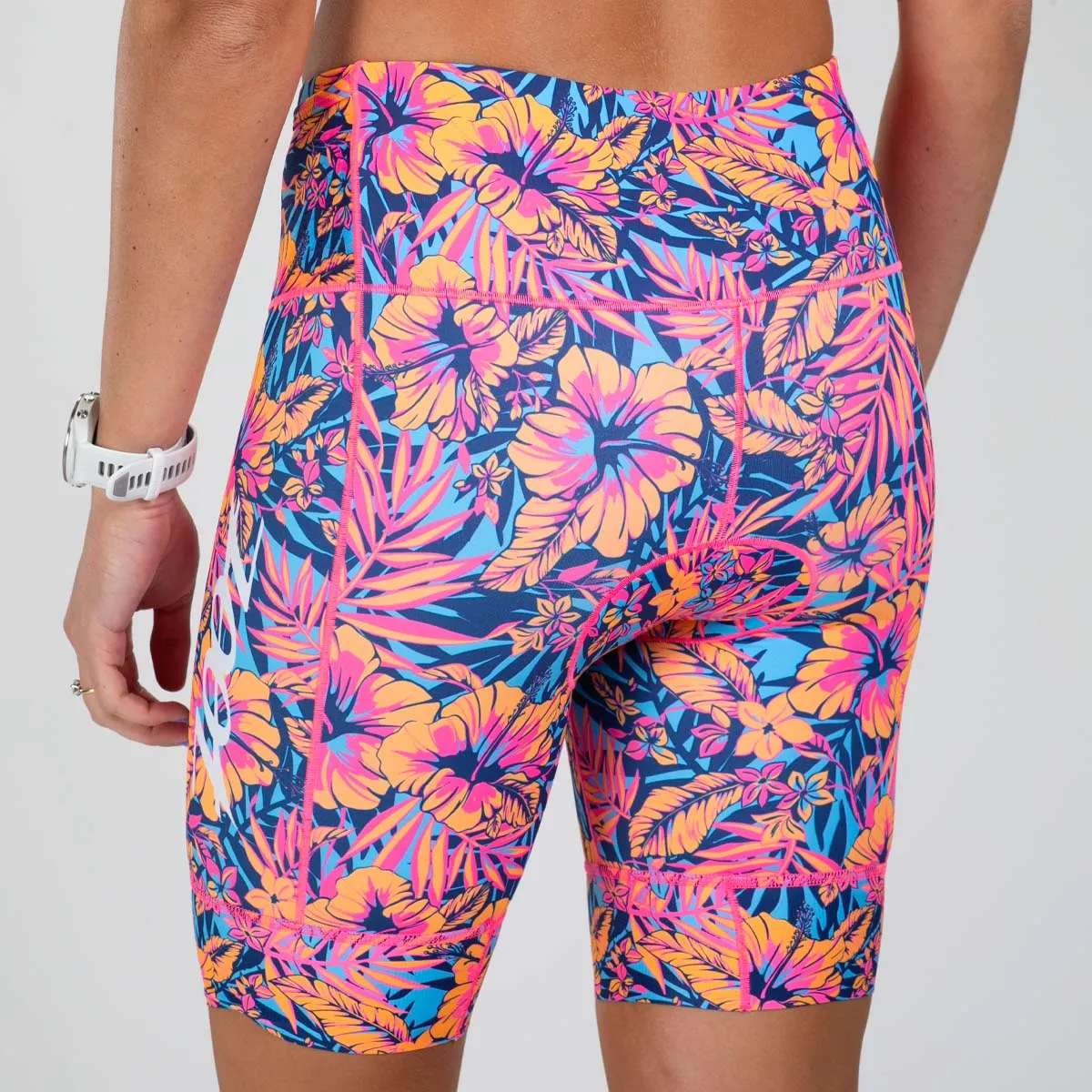 Women's Ltd Tri 8 Short - Club Aloha