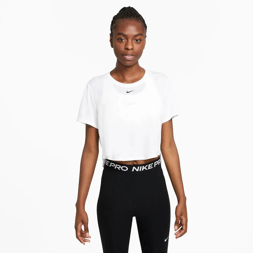 Women's Nike One Dri-FIT Short Sleeve Crop Top