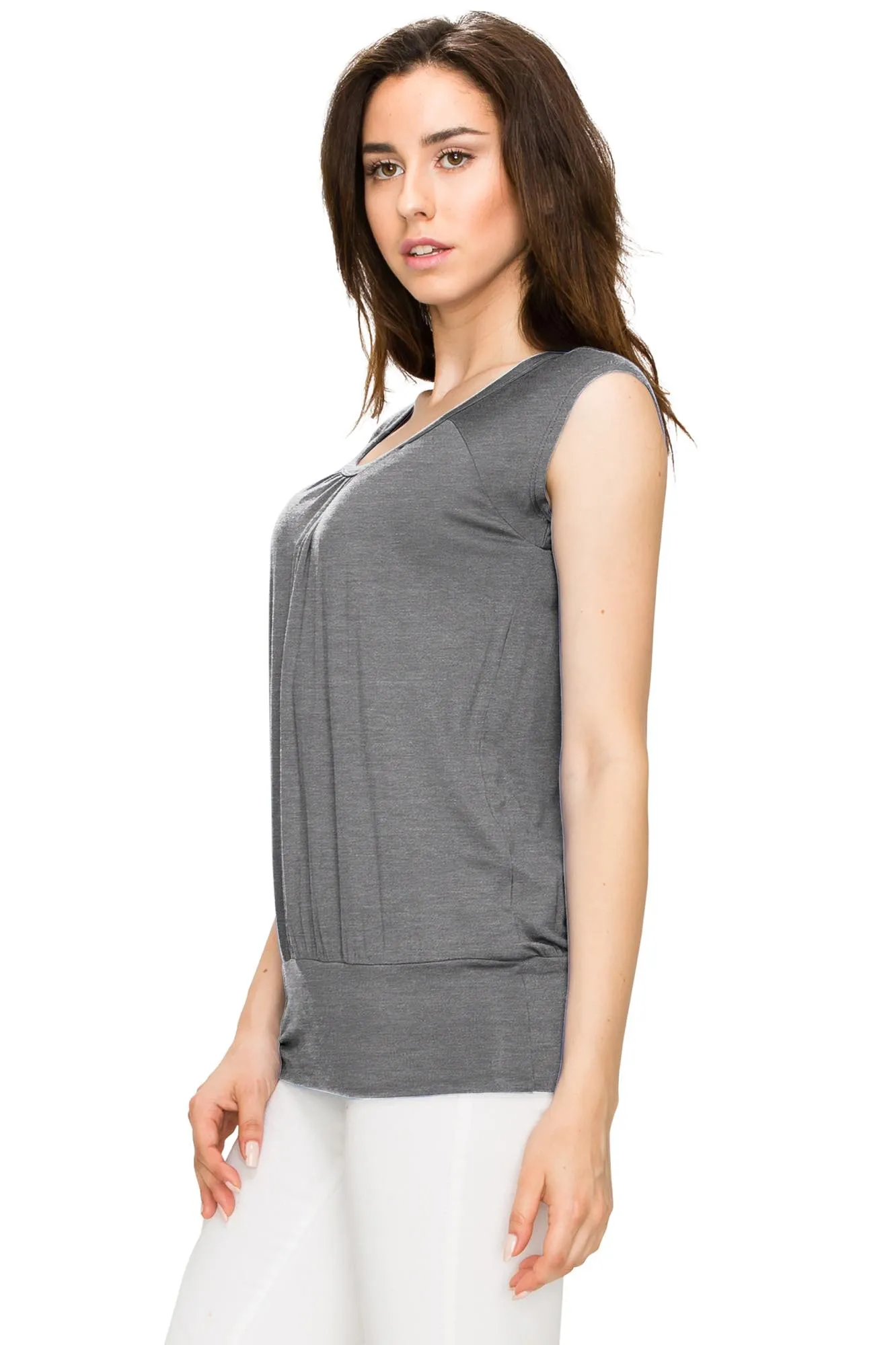 Women's Scoop Neck Short Sleeve Top