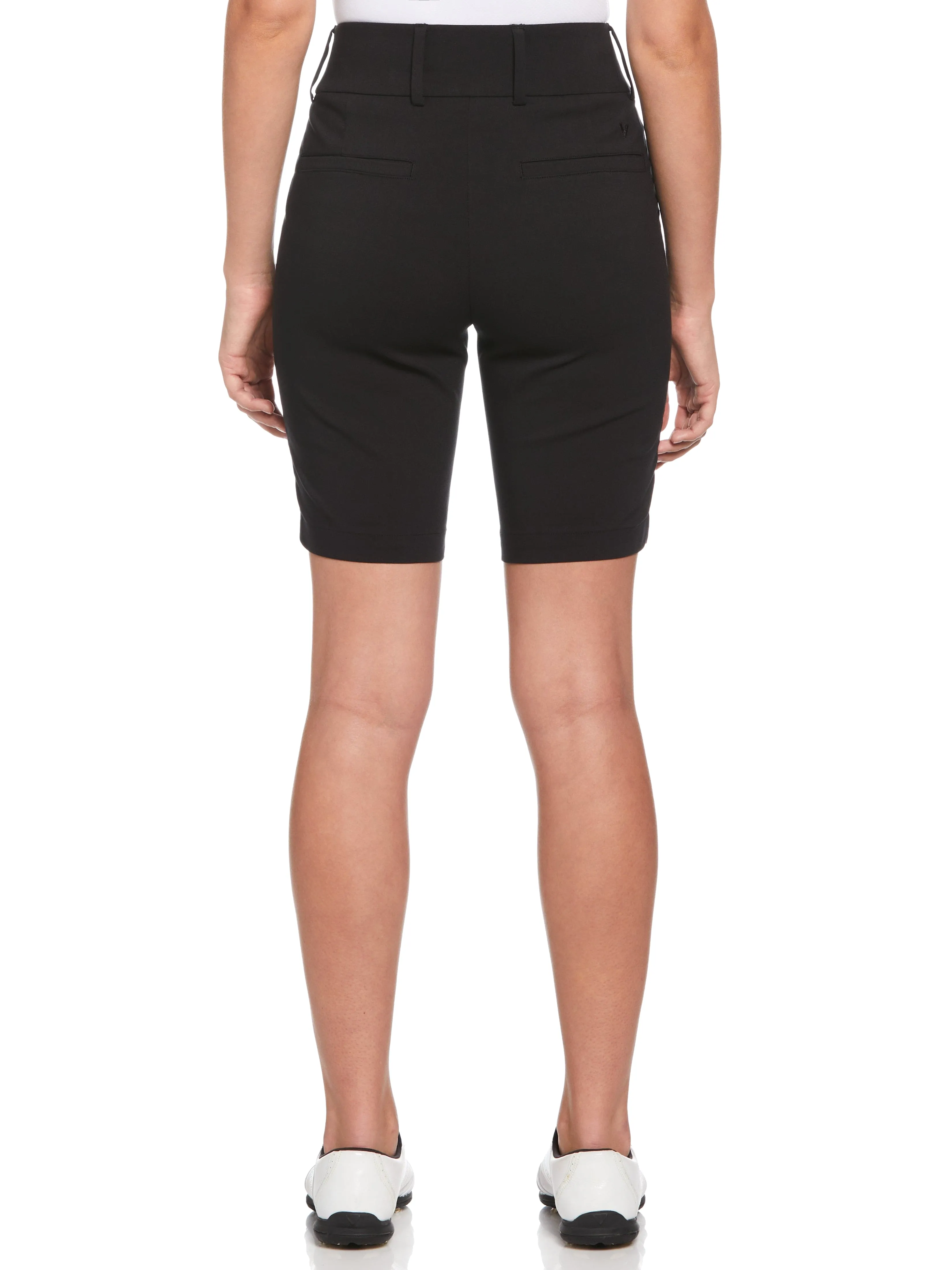 Womens TrueSculpt Pull On Tech Stretch Golf Short