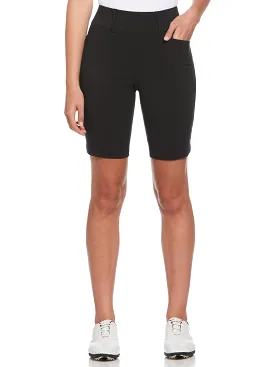 Womens TrueSculpt Pull On Tech Stretch Golf Short